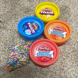 Play-Doh Foam and Super Stretch Set